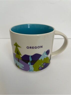 Starbucks Been There Oregon Ceramic Mug